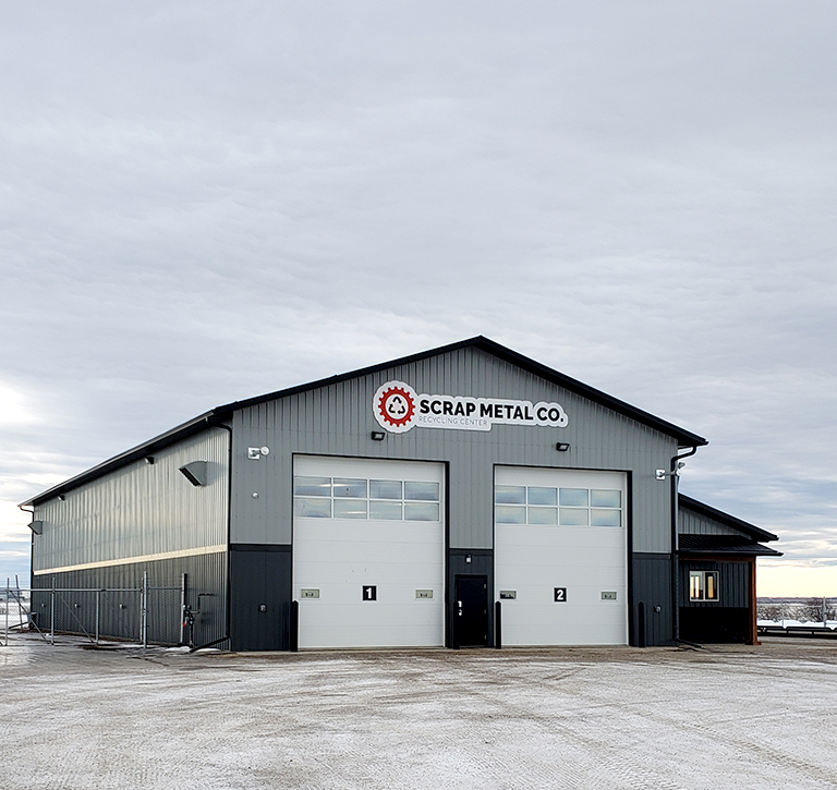 Industrial Building Constructed by Enframe Construction in the Peace Region