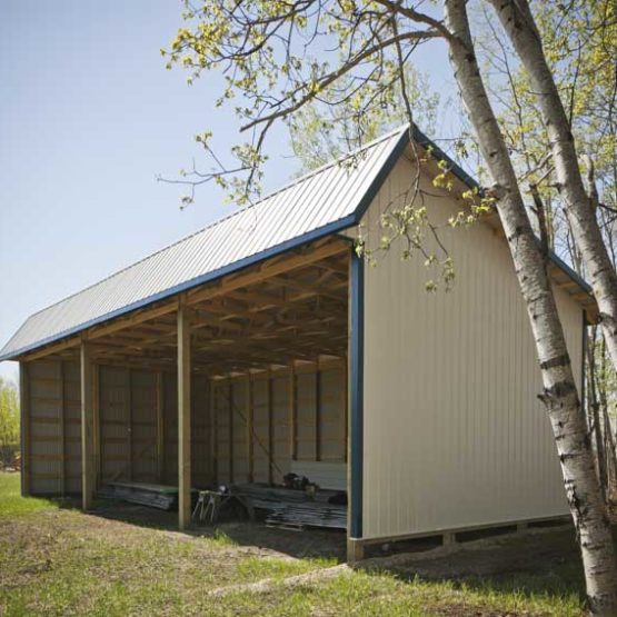 28′ x 48′ Hay Shelter